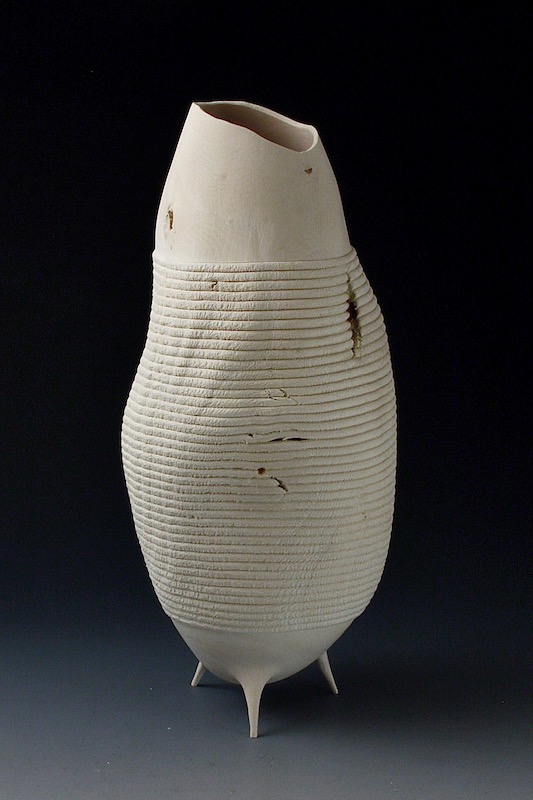 Vase cordé