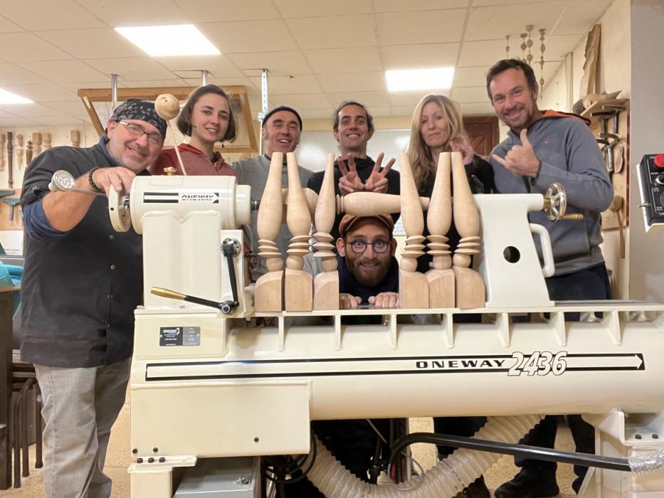 Formation longue au métier de tourneur sur bois